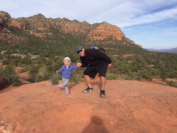 Bell Rock climb in Sedona