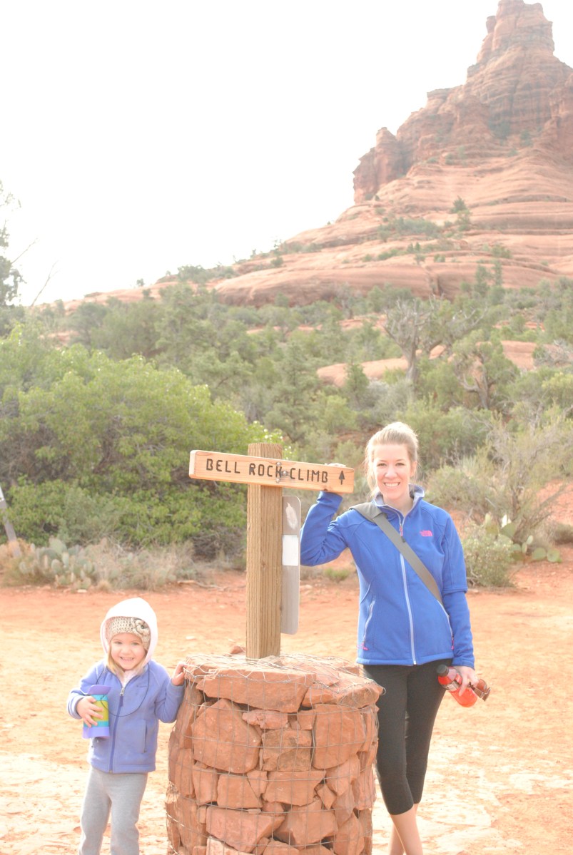 Bell Rock climb in Sedona