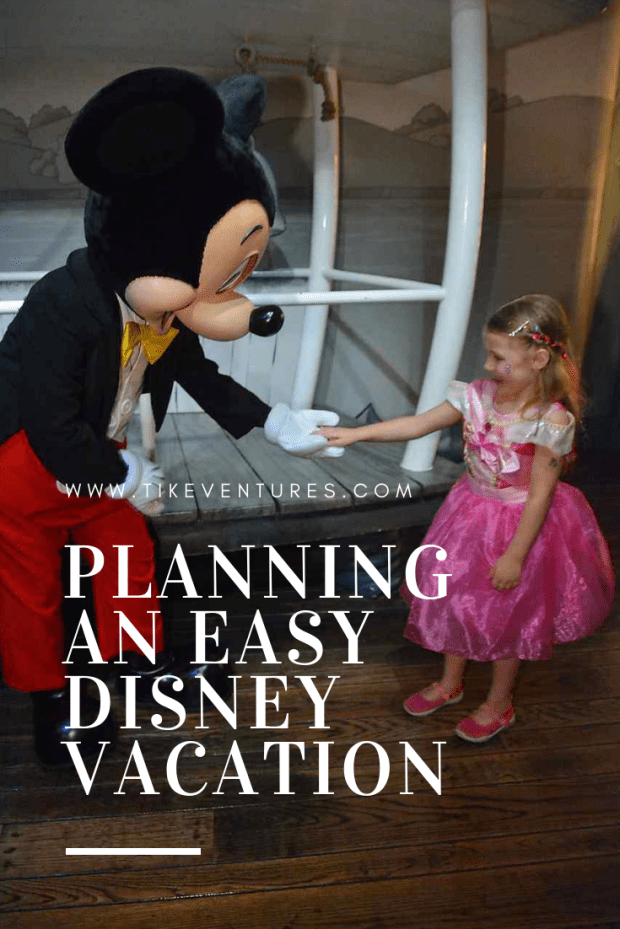 Planning an Easy Disney Vacation